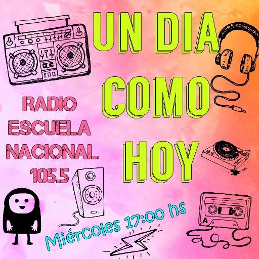 Miércoles 17:00 hs. 105.5  Radio escuela nacional