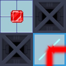 Can you clear all 50 stages? Rotate the mirror pieces to reflect and redirect the laser from the fire point to the exit. #puzzle #1GAM Made by @DoublesquareJoe