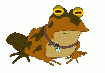 El Hipnosapo es una especie de sapo con ojos grandes, oscilantes y multicolores, que emite un zumbido monótono para hipnotizar a personas y animales.