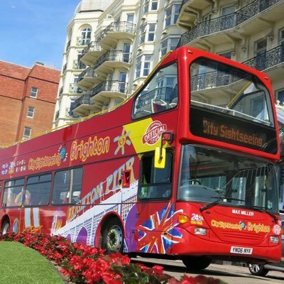 Official City Sightseeing Brighton Tour Bus. Join us to explore & learn about Brighton's vibrant & colourful history. Tours depart Brighton Pier from 10am daily