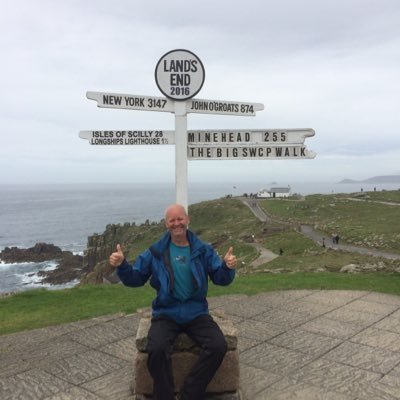 Man walks 630 mile SW Coast Path in one go camping the whole way & each leg back to back 6 weeks to complete & all for charity. Start May 2016 #thebigSWCPwalk