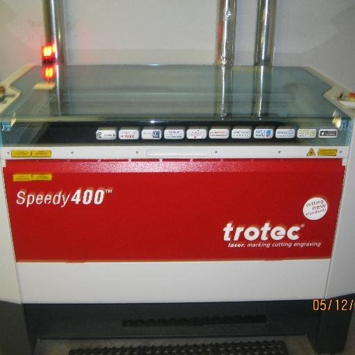 Trotec C02 and Fiber lasers and the new Speedy 400 laser. Andy@wanlaser.com. http://t.co/JBWNqDVgps