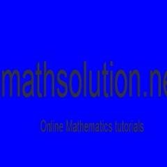 mathsolution1's profile picture. Great Solution