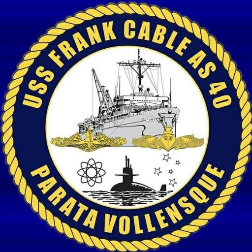 Official USS Frank Cable (AS 40) Twitter feed: Providing news and information on our service members. (Following does not mean endorsement)