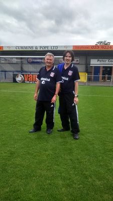 Head Groundsman at Swindon supermarine FC.