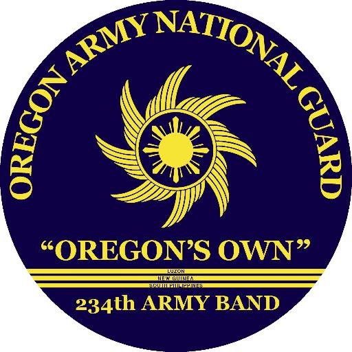 We are the 234th Army Band of the Oregon National Guard! (Following/Retweeting doesn't = endorsement)