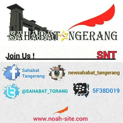 Akun Resmi Komunitas Sahabat @NOAH_ID Tangerang | IG : newsahabat_tangerang | Fb : Sahabat Tangerang | CP @ayanure_21 @Wulanndel (085711164830)