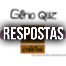 RESPOSTAS GENIO QUIZ (@GenioQuizRESPT) / X