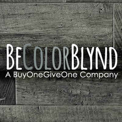becolorblynd's profile picture. A buy one give one company for local charities and shelters! Be Giving. Be Kind. Be ColorBlynd.