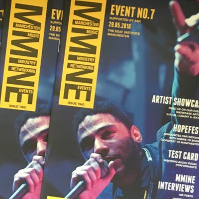 Official magazine of the Manchester Music Industry Networking Events (MMINE) for submissions, advertising & sponsorship contact editor@mminemagazine.co.uk
