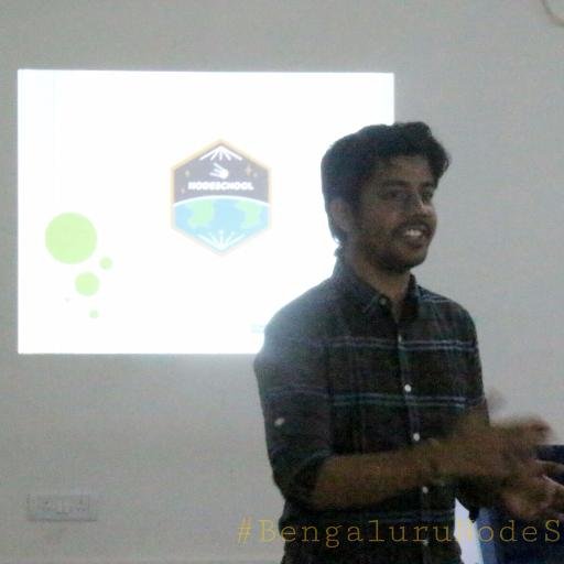 som_node's profile picture. ಕನ್ನಡಿಗ | Connecting Node's With  Javascript