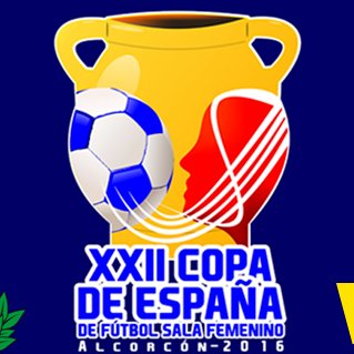 Twitter oficial de la XXII Copa de España de fútbol sala femenino que se celebrará en Alcorcón los días 11 y 12 de Junio de 2016