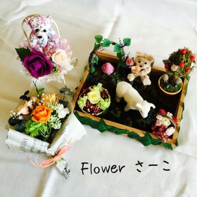札幌でお花のアート作品を作っています。プリザーブドフラワーや造花、その他の素材を組み合わせています。6月26日(日)のサッポロモノヴィレッジに出店予定です^_^ ブースはE-92☆よろしくお願いいたします♪