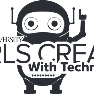 girlscreatetech's profile picture. Girls working with computers to create cool things.