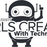 girlscreatetech's profile picture. Girls working with computers to create cool things.