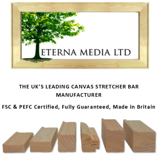 The UK's largest manufacturer of Stretcher Bars; Certified and fully guaranteed. Everything Made in Britain, Liquid Lamination, Canvas, Printing & Framing.