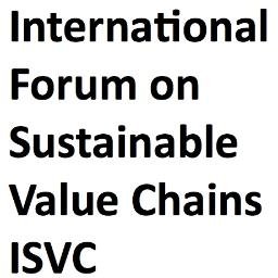 The  International Forum on Sustainable Value Chains (ISVC) is a  cross-functional, global, academia-lead non-profit platform. https://t.co/9ooqSOG1jo