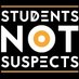 StudentsNotSuspects (@studentsnotsus) Twitter profile photo StudentsNotSuspects (@studentsnotsus) Twitter profile photo