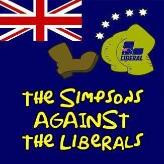We post political satire of the Liberals using the Simpsons on Australian conservative politics (mostly the Liberal Party) #SimpsonsVsLiberals #InRodWeTrust