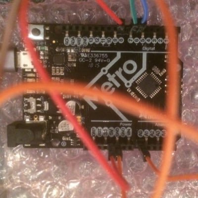 Adafruit Metro + Raspberry Pi 2 + Node-Red + sensors