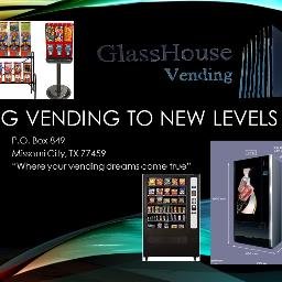 GlassHouse Vending is an conceptual vending company changing the way you think of vending machines