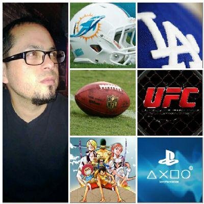 #Dios @nfl followed by @miamidolphins & @nflmx #Gamer #Sports #Music #Anime #PopCulture #NotOtherStuff colaborador @NFL_TE