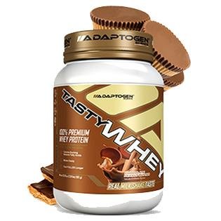 Tasty Whey: the world's best tasting protein. Now with 7 amazing flavors including new Cookie Butter!