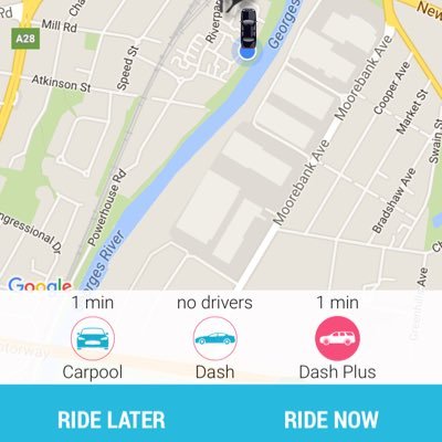 On-Demand app based car service. Get a private black car or ride-sharing from your mobile phone. Go Dash connects you with driver in a minute.