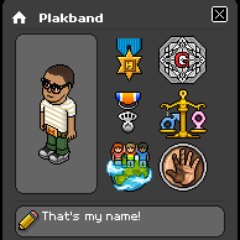 HabboNLPlakband's profile picture. Dit is de officiële Twitter pagina van Plakband. Oud Hobba & Moderator/Habbo Staff van Habbo NL/BE. Daarna Ambassadeur geweest. In 2017 gestopt met Habbo!