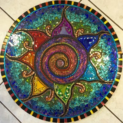 spoiledrockin's profile picture. Handmade Colorful and Unique Modern glass mosaic mirrors and artwork