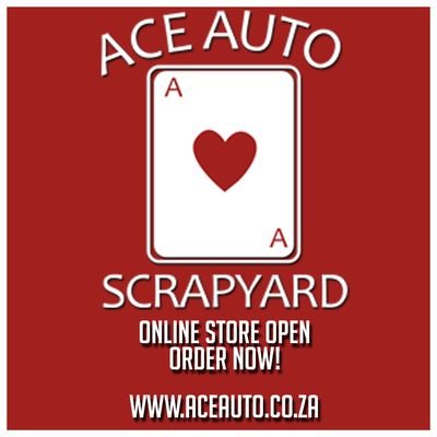 AceScrapyard's profile picture. Selling new and used parts for a variety of cars as well as taxis.
Online store now open,  order now! https://t.co/tKvjyEXwmo