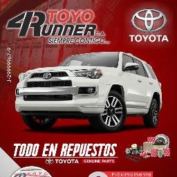 Venta de repuestos Originales y Genericos para Tu Toyota. Si no lo tenemos, te ayudamos a conseguirlo.