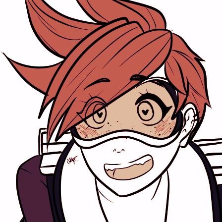 Callsign: TRACER. The Heroine with the Freckles! I miiight have some time-management issues… This girl is definitely Not-Safe-For-Widow! (Artwork is not mine.)
