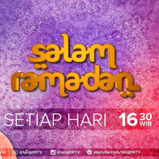 Program Ngabuburit yang bukan cuma Informatif tapi juga menghibur bersama Paman Tukul dan para keponakannya, SETIAP HARI LIVE 16.30 @langitRTV