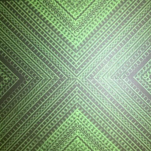 Alphabetic and non alphabetic stencil artist....also produce geometric artwork with an Adana 8x5