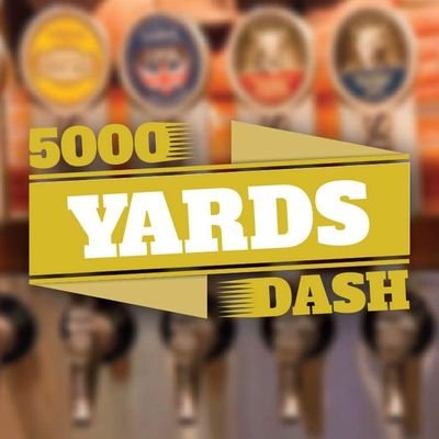 The 5000 Yards Dash returns for its 3rd year! New Brewery location, New Course, Same great Beer! Race Day is Oct 14th 2018 Registration is OPEN