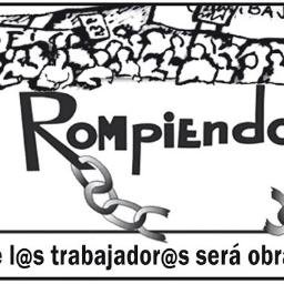 CPSRompCadenas's profile picture. Somos la Corriente Político Sindical Rompiendo Cadenas. La emancipación de les trabajadores será obra de les trabajadores mismos