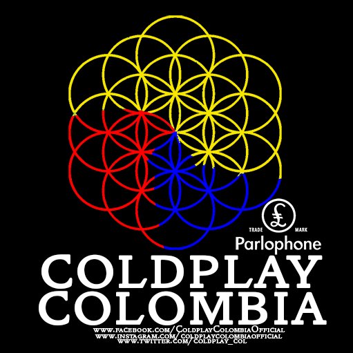 @Coldplay_Es - Official Fan Club  @Coldplay nos sigue 13/04/2016  con aval @warnermusiccol @ColdplayBogota #ColdplayenColombia #ColdplayColombia #ColdplayBogota