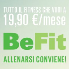 Tutto il fitness che vuoi a soli 19.90€!