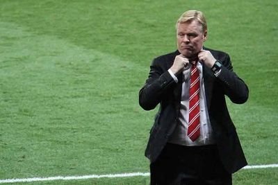 Tracking the long stretched exit of snake in the grass Ronald Koeman. You'll probably hear it here first.