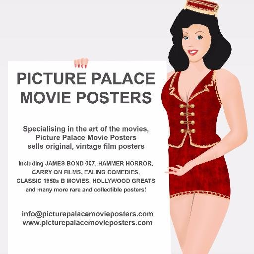 Picture Palace Movie Posters - celebrating the art of cinema, we only deal in the very best original vintage film posters. Own a piece of movie history!