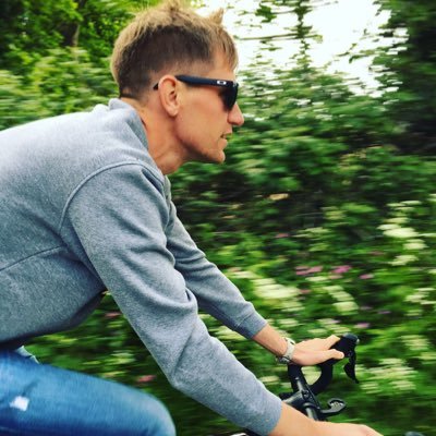 Cyclist. Firefighter. Husband to a cracking wife. Owner of Peggy the wire haired Viszla.