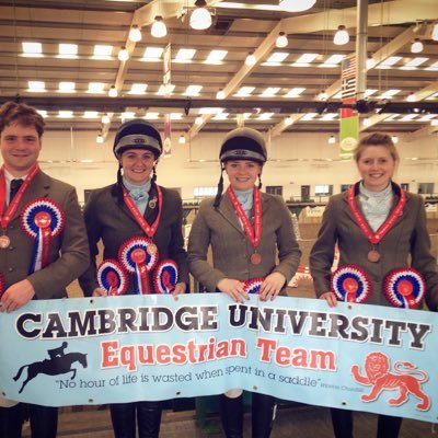 Official Twitter account of the Cambridge University Equestrian Team. TRIPLE VARSITY CHAMPIONS 2017 & BUCS Championship National Qualifiers