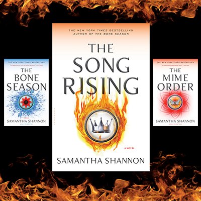 THE BONE SEASON & THE MIME ORDER by Samantha Shannon (@say_shannon) are published by @BloomsburyBooks.