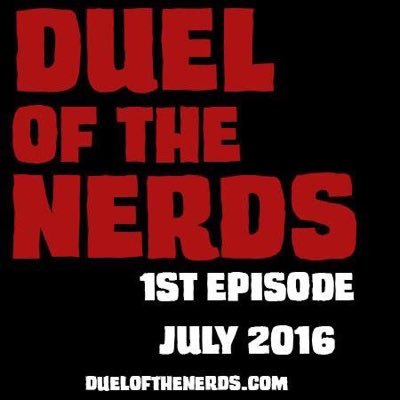 A new podcast where nerds duel it out on geek matters! Hosted by @igatherspeed & @ @evildrtran https://t.co/KTwV4T3t34