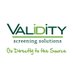 Validity Screening (@validityscreen) Twitter profile photo Validity Screening (@validityscreen) Twitter profile photo