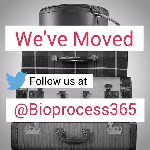 We've moved! We no longer use this account. Please follow us at @Bioprocess365 to stay part of the conversation