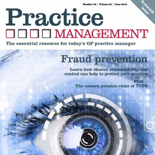 Published by MA Healthcare, a journal offering insight into – and guidance on – the challenges of managing a GP practice.