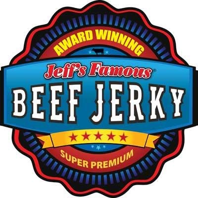 “Freakishly delicious” 1st Place Winner named Best Jerky in America.  Jeff’s Famous is gourmet jerky with flavor and quality beyond compare....Got yours?