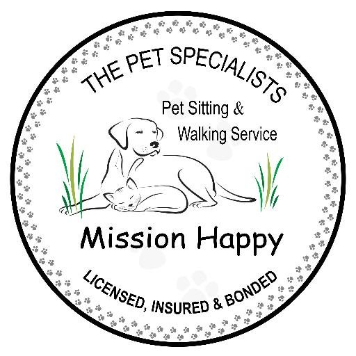 https://t.co/PzYcBMzpTX Mission Happy - The Pet Specialists. All things pets. Licensed, bonded, and insured.